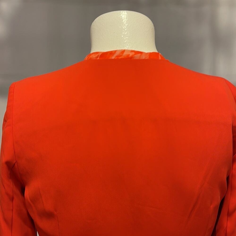 CAbi  Style #216 Jane Jacket Peplum Orange BNWOT - Picture 9 of 12